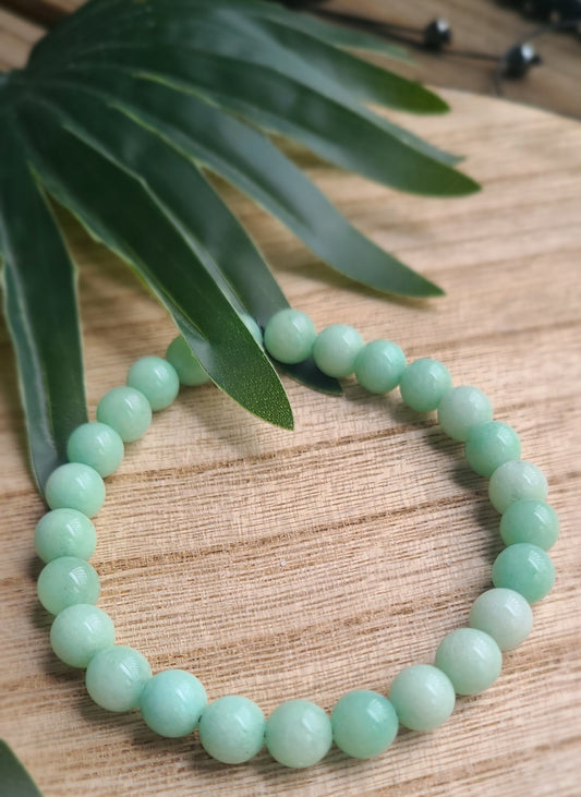 Tranquil Spirit Amazonite Bracelet - 8 mm