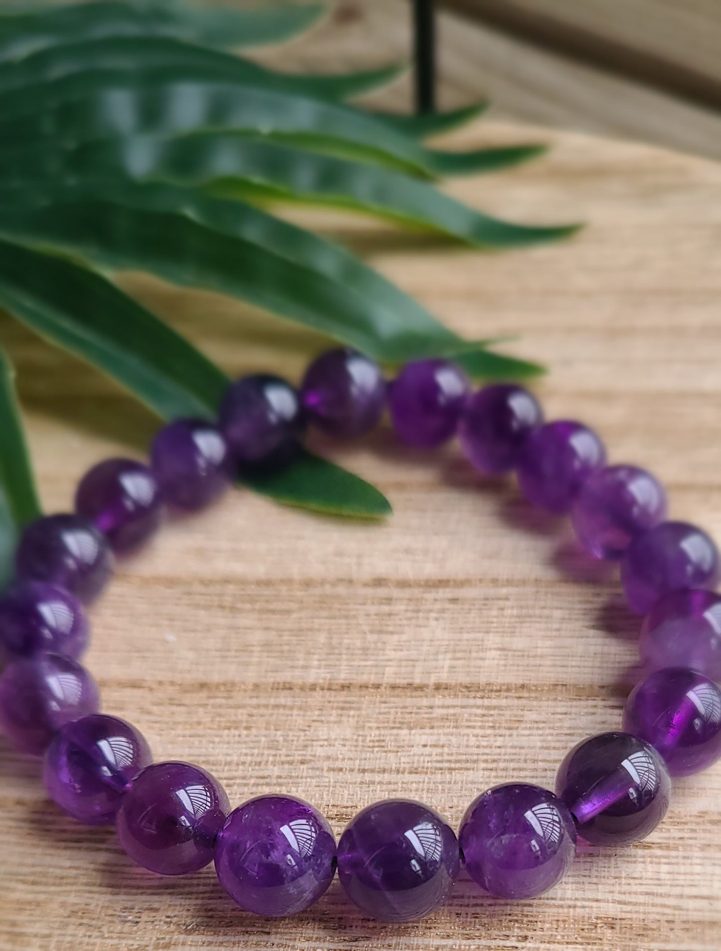 Intuitive Balance Amethyst Bracelet - 10 mm